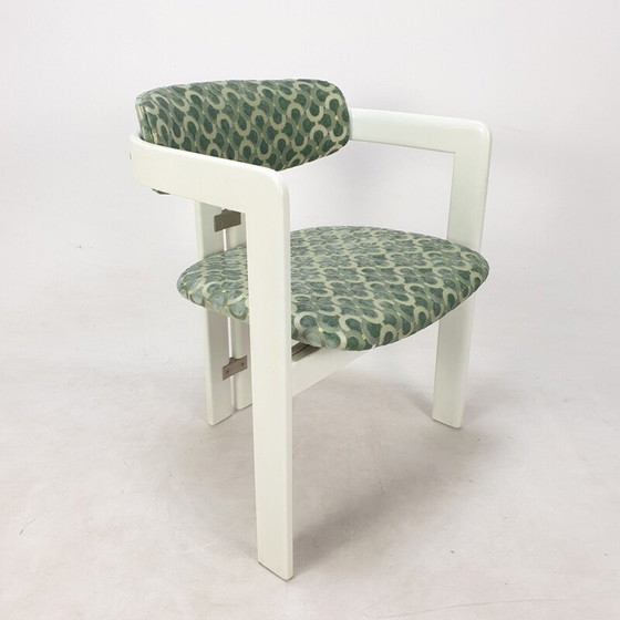Image 1 of Ensemble de 4 chaises Pamplona vintage par Augusto Savini pour Pozzi, Italie 1970
