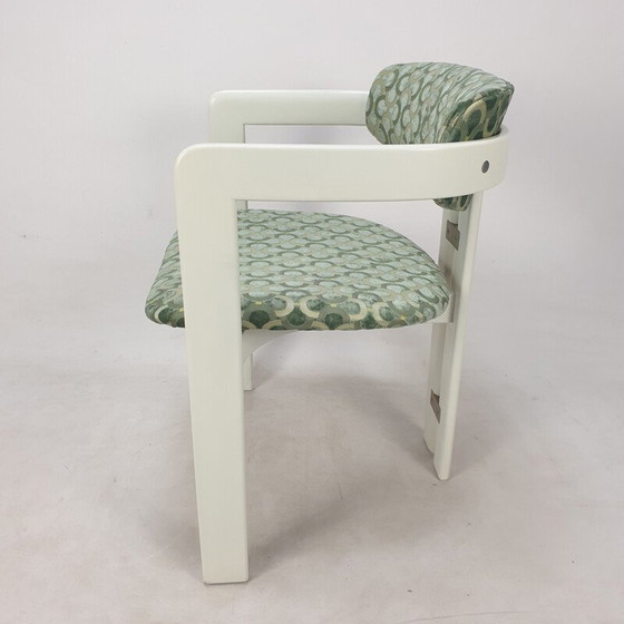 Image 1 of Ensemble de 4 chaises Pamplona vintage par Augusto Savini pour Pozzi, Italie 1970