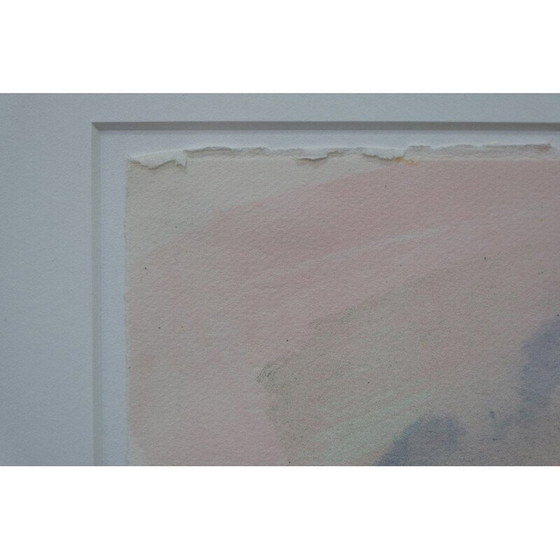 Image 1 of Lithographie colorée vintage de Lennart Aschenbrenner, 1980