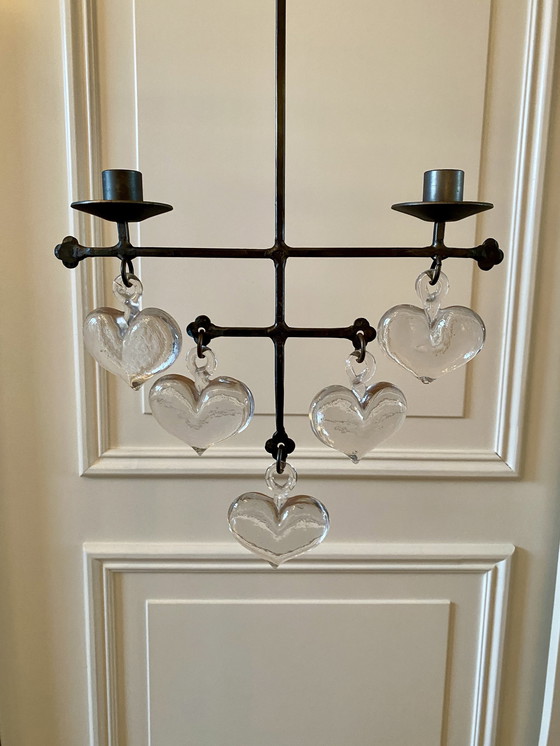 Image 1 of Chandelier Boda Smide 1960Th, Bertil Vallien