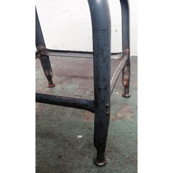 Image 1 of Tabouret d'architecte vintage en métal Flambo