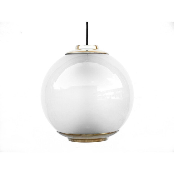 Image 1 of Ensemble de 3 lampes à suspension Ls2 vintage par Luigi Caccia Dominioni pour Azucena, Italie 1954