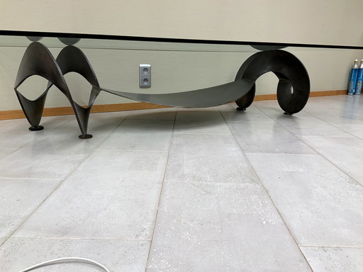 Taille 200 x 90 x 45 cm de haut - Fabriqué par une forge d'art, 1 seul exemplaire