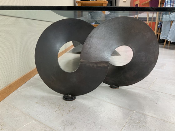 Image 1 of Taille 200 x 90 x 45 cm de haut - Fabriqué par une forge d'art, 1 seul exemplaire