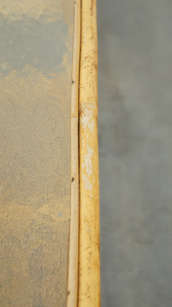 Image 1 of Table basse vintage en rotin