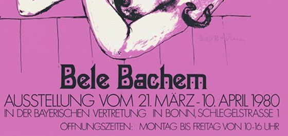 Image 1 of Bele Bachem, Femme nue Sérigraphie