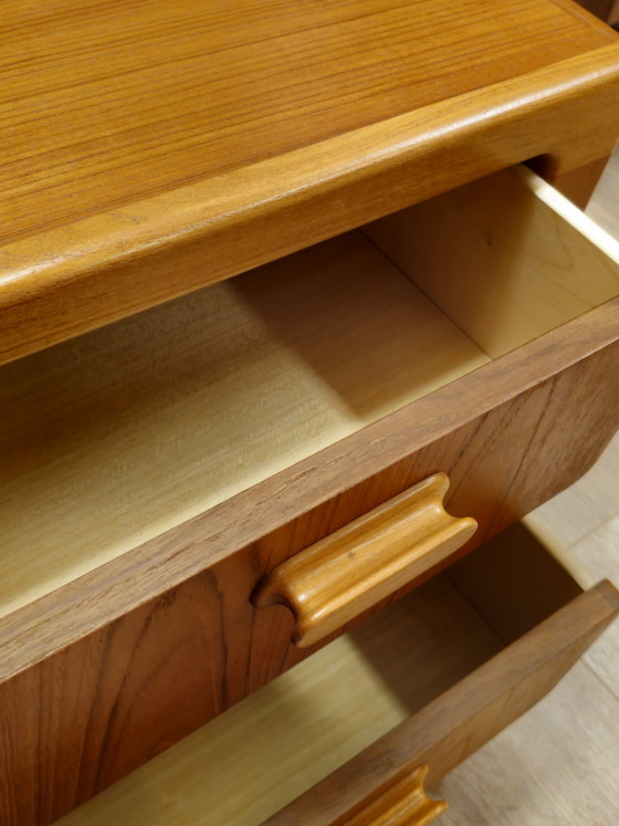 Image 1 of Vintage Silkeborg Danish Chest of Drawers Chest of Drawers Cabinet Lp Planter Cabinet Tv Storage Cabinet