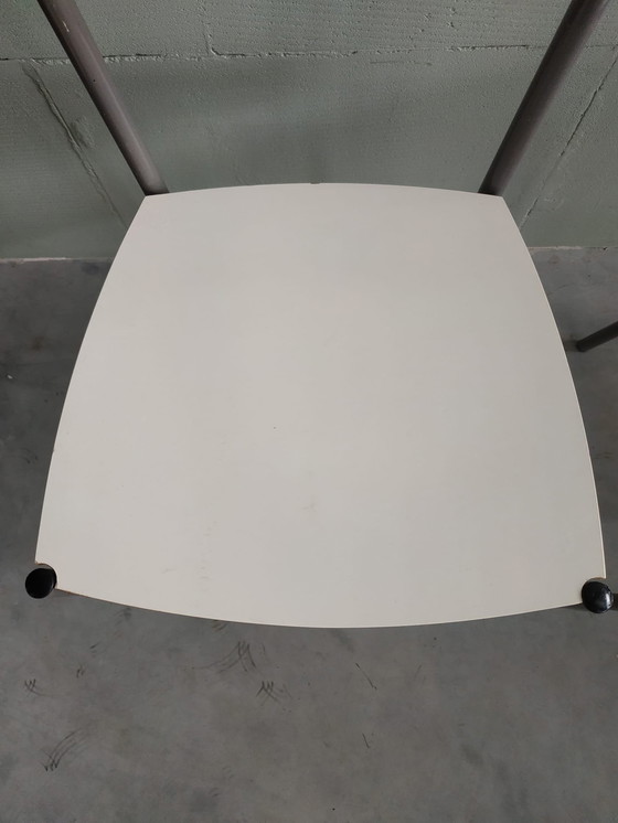 Image 1 of Chaises de salle à manger design vintage à structure tubulaire 1970/80s