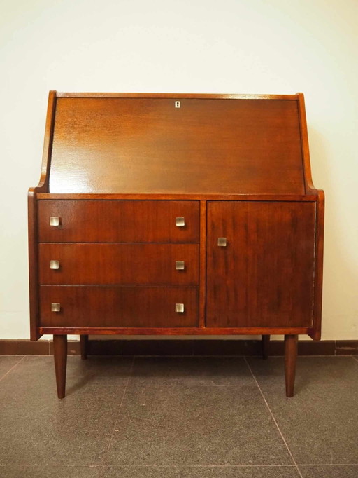 Secrétaire / Bureau Mid Century, 1970S