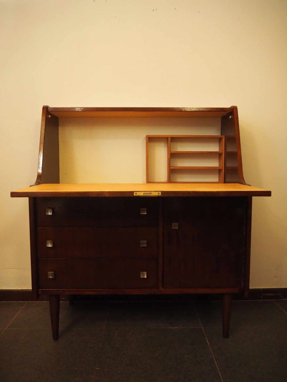 Image 1 of Secrétaire / Bureau Mid Century, 1970S