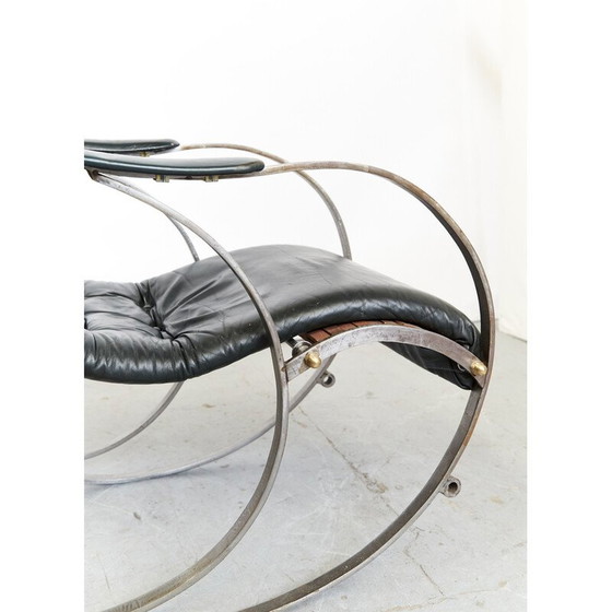 Image 1 of Fauteuil à bascule vintage par Peter Cooper pour R.W. Winfield, 1851