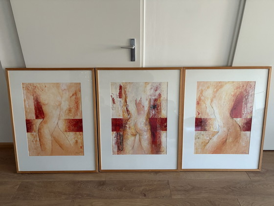 Image 1 of Triptyque de Https://Www.Sunnyart.Eu/