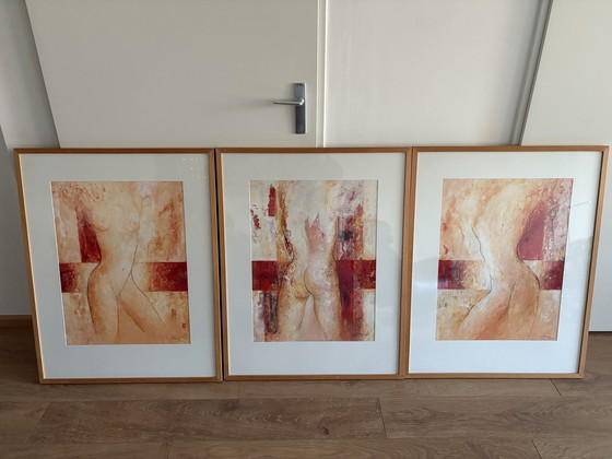 Image 1 of Triptyque de Https://Www.Sunnyart.Eu/