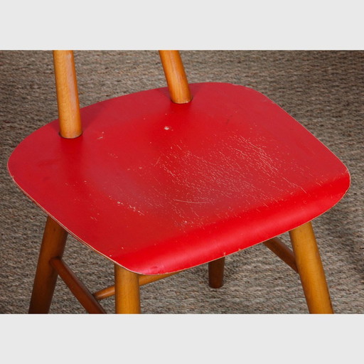 Paire De Chaises Produites Par Ton Dans Les Années 1960