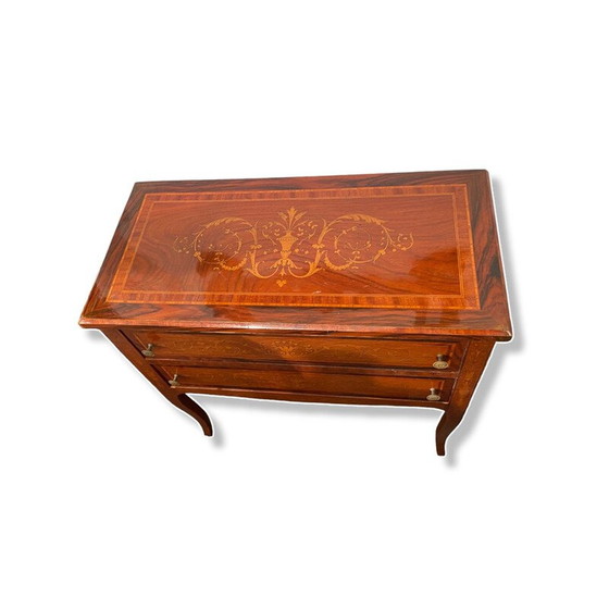 Image 1 of Commode vintage en bois, Italie 1970