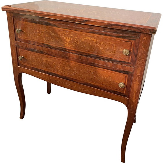 Image 1 of Commode vintage en bois, Italie 1970