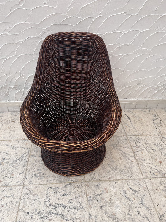 Image 1 of Fauteuil Enfant En Osier