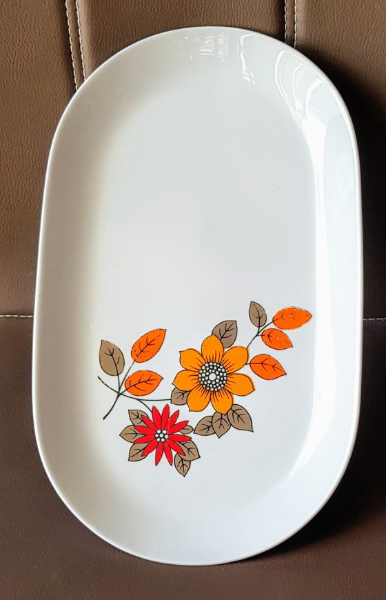 Image 1 of Kahla plat de service Vintage