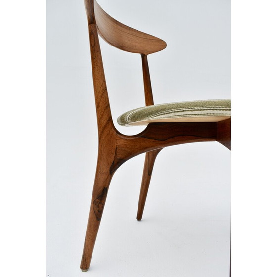 Image 1 of Ensemble de 4 chaises vintage en bois de rose par Kurt Østervig pour Brande Møbelindustri, 1956
