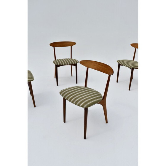Image 1 of Ensemble de 4 chaises vintage en bois de rose par Kurt Østervig pour Brande Møbelindustri, 1956