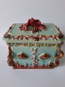 Boîte à barbotine française d'époque