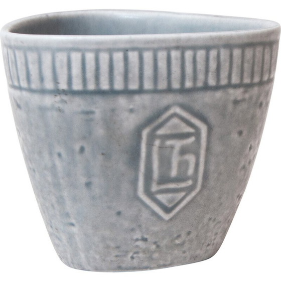 Image 1 of Bol vintage bleu clair par Rörstrand, Suède années 1950