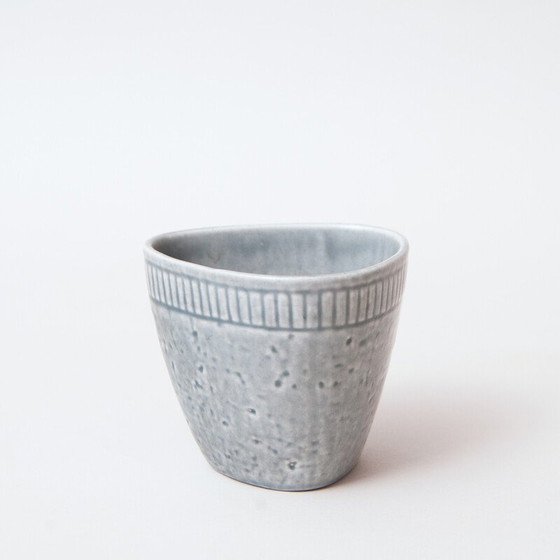 Image 1 of Bol vintage bleu clair par Rörstrand, Suède années 1950