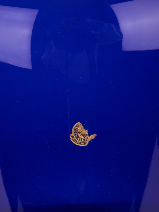 Image 1 of Grand vase vintage Gulvvas de Otto Brauer Holmegaard, Danemark années 1960