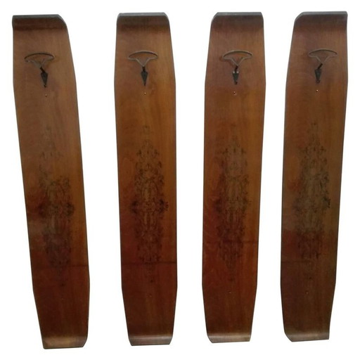 Cintre vintage en teck par Campo et Graffi, 1960