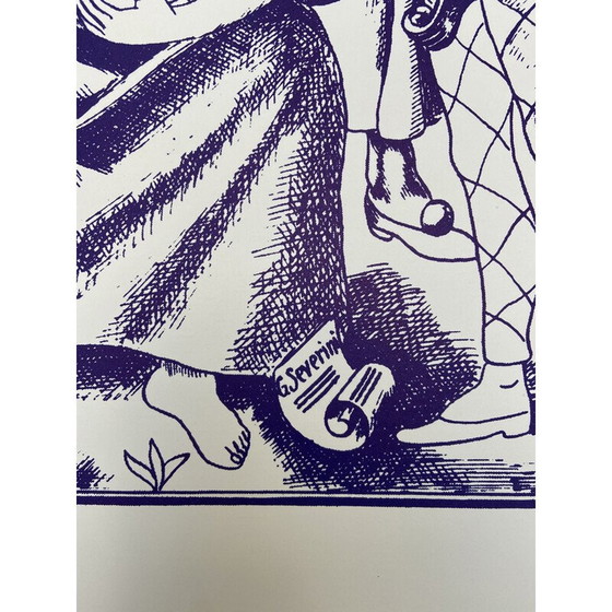Image 1 of Lithographie vintage de Gino Severini