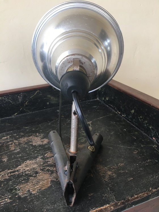 Image 1 of 2 X Vintage Spots Pinch Lights Lamps Aluminium Lita