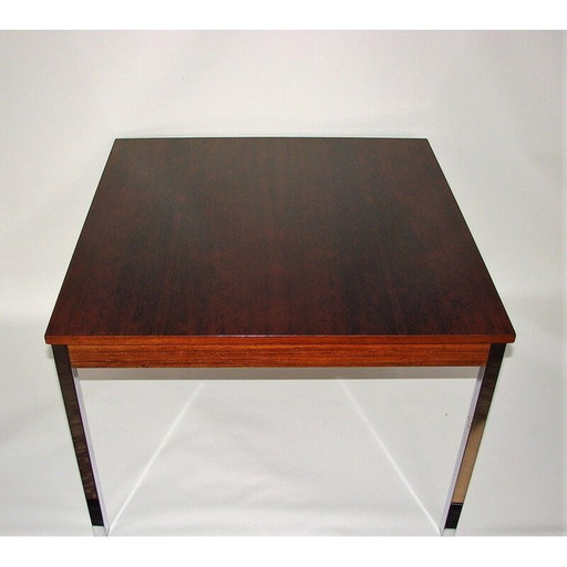 Table basse vintage Opal Mobel en bois de rose, 1970