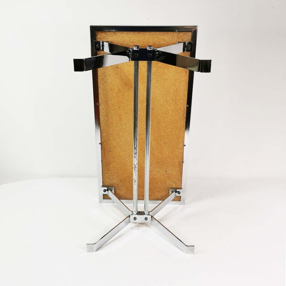 Image 1 of Table basse vintage avec plateau en céramique, Belgique 1960