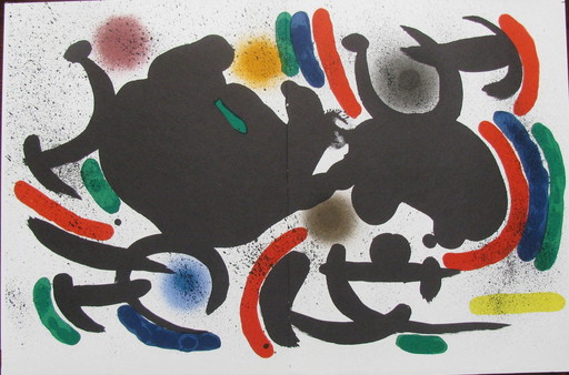 Miró, lithographie originale