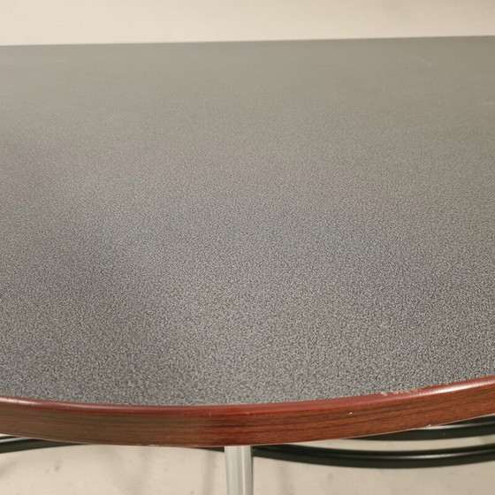 Image 1 of Table demi-lune pliante vintage par Eric Raffy pour Soca, 1980