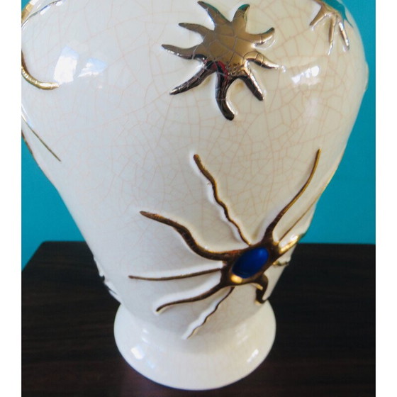 Image 1 of Lampe vintage pour La Faïencerie de Longwy, France 1950
