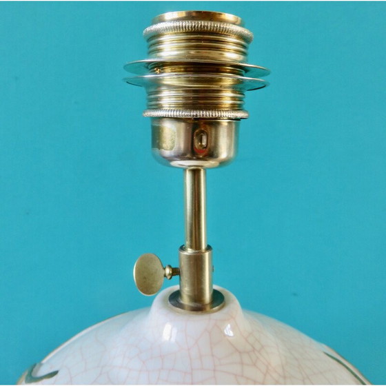 Image 1 of Lampe vintage pour La Faïencerie de Longwy, France 1950