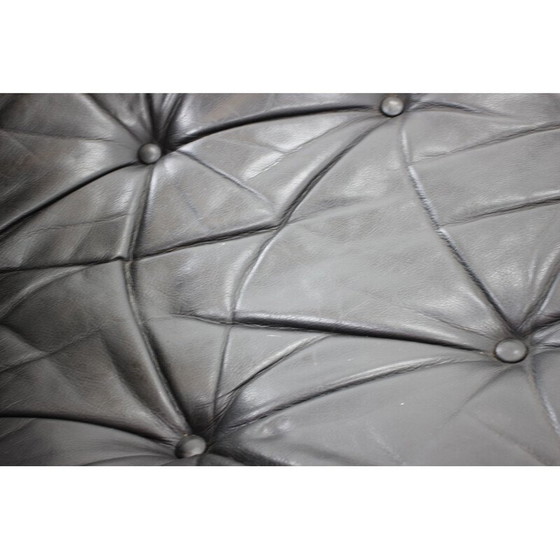 Image 1 of Paire de chaises de salon en cuir Peem, Finlande 1970