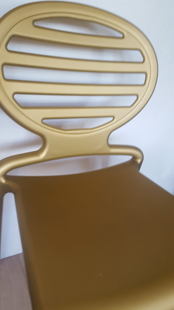 Image 1 of Chaise de salle à manger Scab Cokka Gold