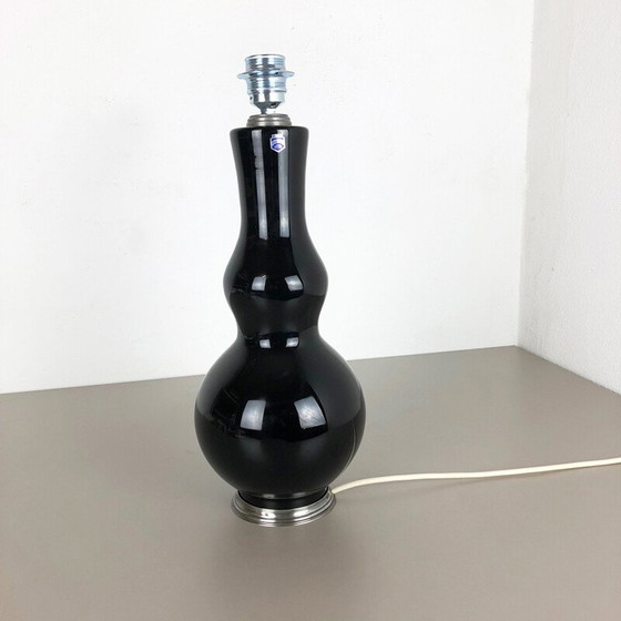 Image 1 of Lampe de table vintage en verre opale Murano par Cenedese Vetri, 1960