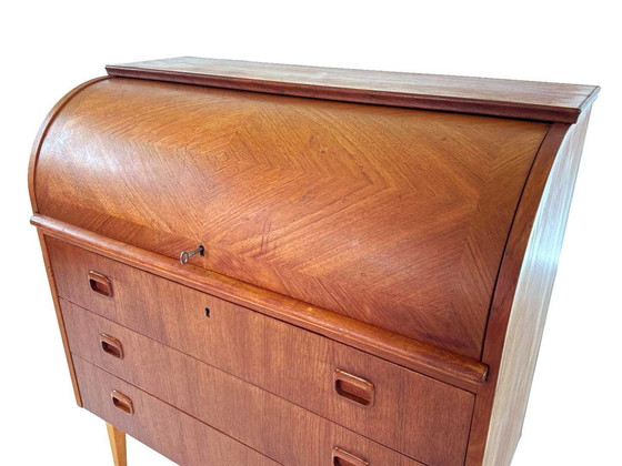 Image 1 of Vintage Danish Secretaire By Egon Ostergaard For Svensk Mobelindustri
