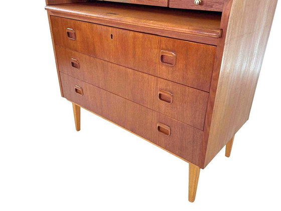 Image 1 of Vintage Danish Secretaire By Egon Ostergaard For Svensk Mobelindustri