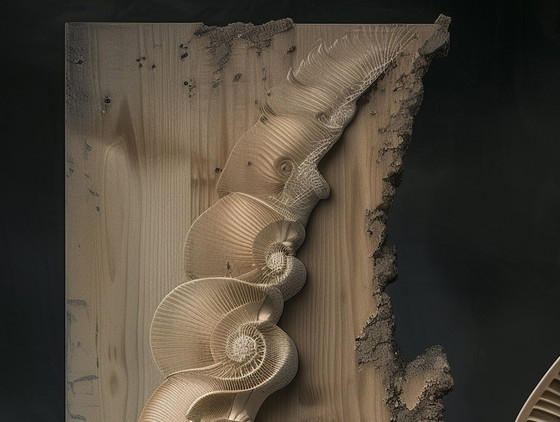 Image 1 of Pièce unique à faible coût - Natures mortes de Benoît Mandelbrot : Architecture éphémère