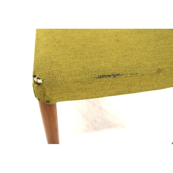 Image 1 of Ensemble de 4 chaises vintage en hêtre pour Treman, Suède 1960