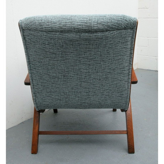 Image 1 of Fauteuil vintage en menthe claire années 50
