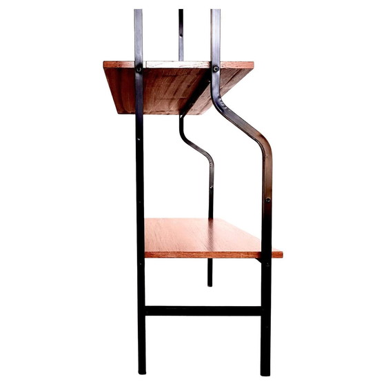 Image 1 of 1X Bibliothèque vintage de style scandinave