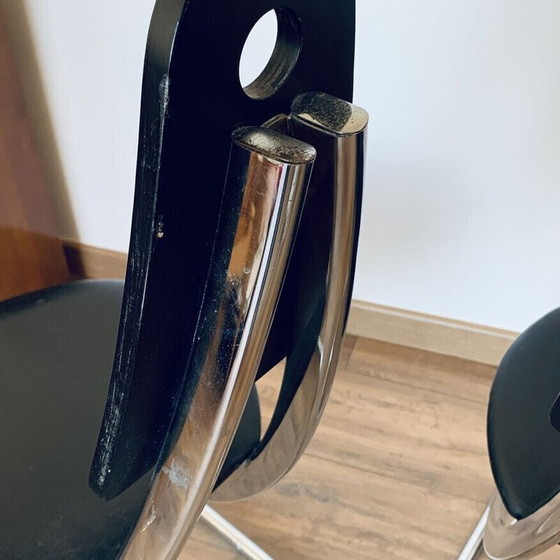 Image 1 of Paire de chaises luge vintage