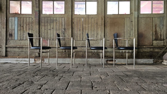 Image 1 of Chaises de salle à manger Belgo Chrom