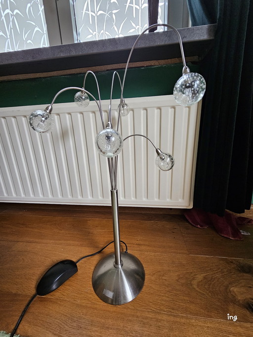 Lampe de table Jan Des Boevrie, Spijkerbol Ca 1980