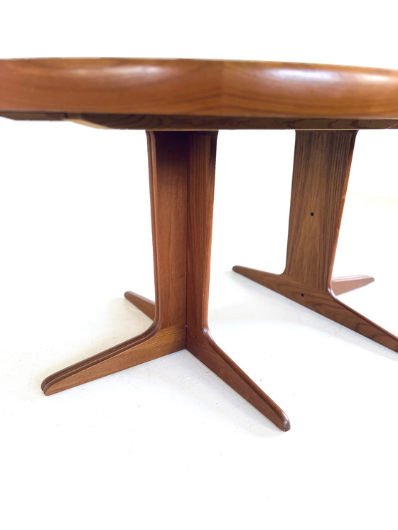 Image 1 of Table à manger danoise extensible vintage des années 60